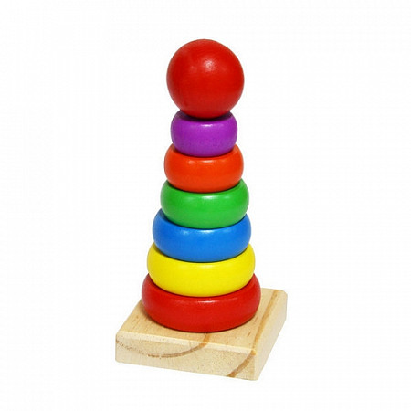 Деревянная игрушка Пирамидка 277B-267