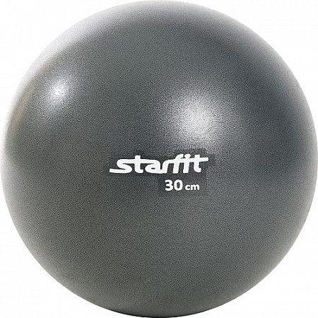 Мяч гимнастический, для пилатеса (фитбол) Starfit GB-901 30 см gray, антивзрыв