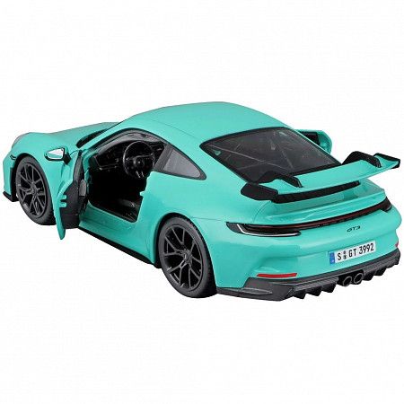 Машинка Bburago 1:24 Porsche 911 GT3 (18-21104) green