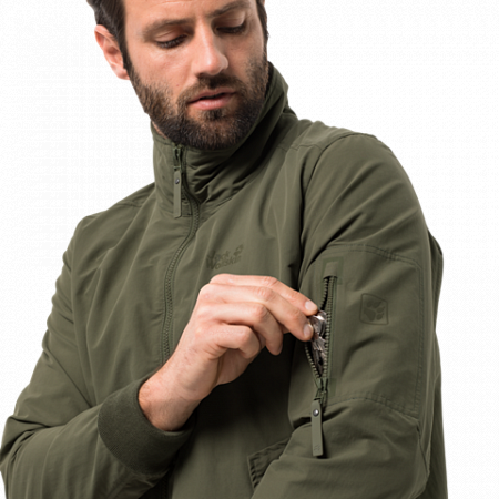 Куртка мужская Jack Wolfskin Huntington Jacket woodland green