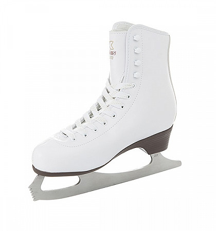 Коньки фигурные Спортивная коллекция Paris Lux Fur с подсветкой