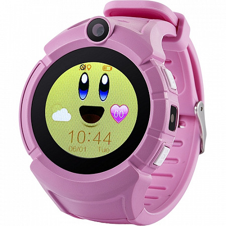 Смарт часы детские Wonlex Smart Baby Watch Q360 GW600 pink