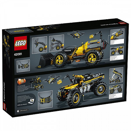 На картинке изображен Конструктор LEGO Technic VOLVO колёсный погрузчик ZEUX 42081 Конструктор LEGO Technic VOLVO колёсный погрузчик ZEUX 42081