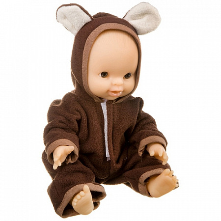 На картинке изображен Пупс маленький "Мишка" 1/20 10136 Пупс маленький "Мишка" 1/20 10136