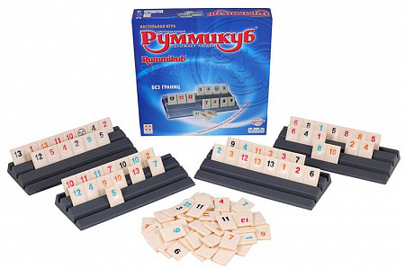 На картинке изображен Настольная игра Стиль Жизни Руммикуб: Без границ 986186 Настольная игра Стиль Жизни Руммикуб: Без границ 986186