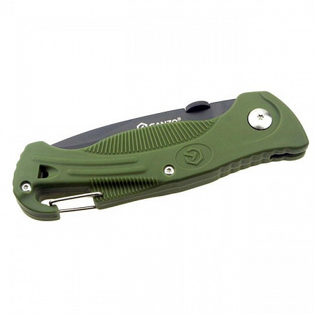 На картинке изображен Нож Ganzo G611-G green Нож Ganzo G611-G green
