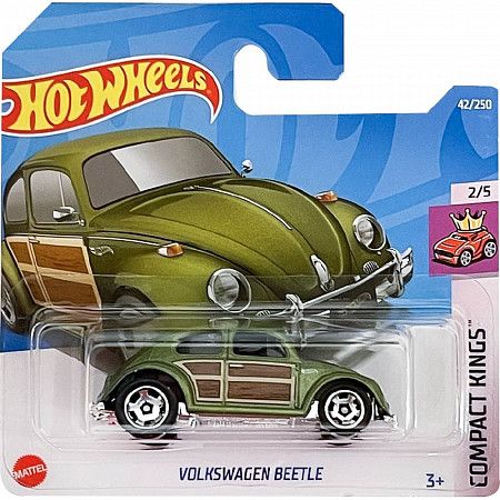 Машинка Hot Wheels Базовой коллекции Volkswagen Beetle 42/250 (5785 HCW88) mainline 2022