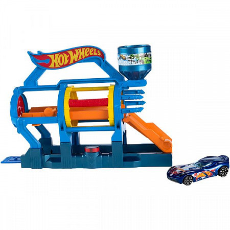 Игровой набор Hot Wheels Супермойка (DWK99 DWL00)
