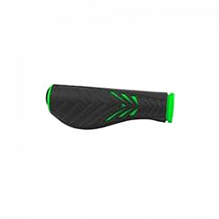 Ручки руля Force Ergo black/green 38221