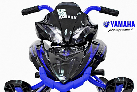 Снегокат Yamaha Apex Snow Bike Titanium black/blue