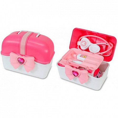 Игровой набор Robocar Poli Кейс с трансформером Эмбер 12,5 см с аптечкой 83074