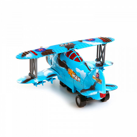 На картинке изображен Военный самолет на батарейках 2067 Военный самолет на батарейках 2067