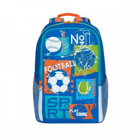 Рюкзак школьный GRIZZLY RB-960-1 /3 blue