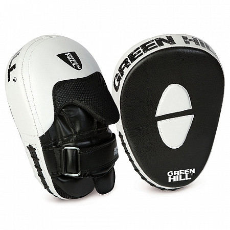 Боксерская лапа Green Hill FM-5252 white/black