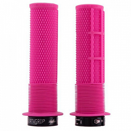 На картинке изображен Грипсы DMR Brendog Death 31.3мм DMR-G-BREN-THICK-PNK Pink Грипсы DMR Brendog Death 31.3мм DMR-G-BREN-THICK-PNK Pink