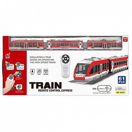 Набор игровой Qunxing Toys "Экспресс-поезд" 2810Y