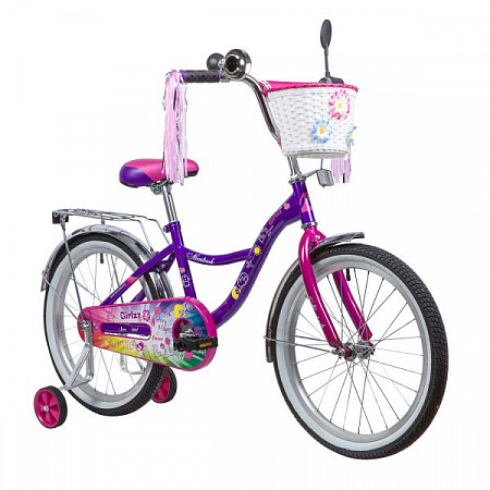 Велосипед Novatrack Little Girlzz 20" (2019) Violet 207GIRLZZ.VL9