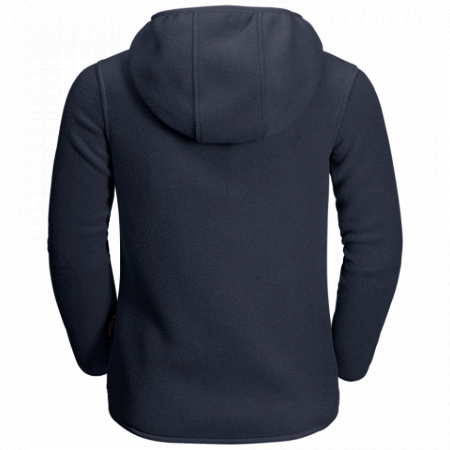 На картинке изображен Джемпер детский Jack Wolfskin Stony Peak Jacket Kids night blue Джемпер детский Jack Wolfskin Stony Peak Jacket Kids night blue