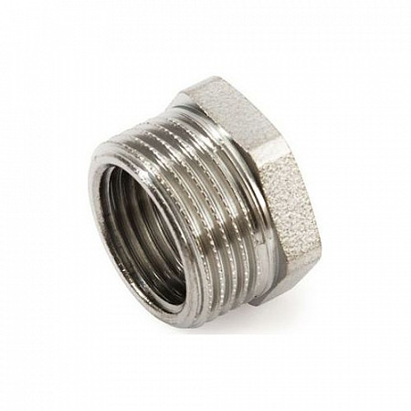 Переход шестиугольный General Fittings наружная-внутренняя резьба 1/2x3/8" 260044C040300H