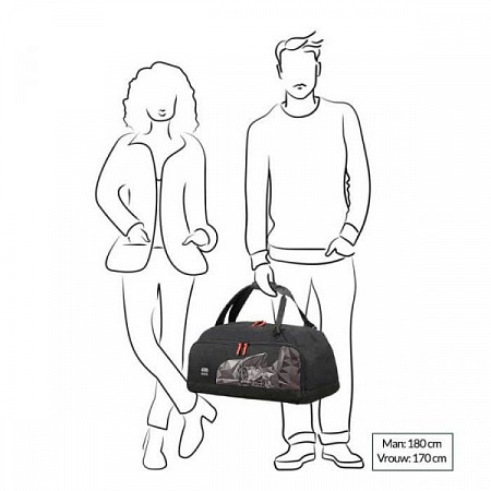 На картинке изображен Сумка дорожная American Tourister Grab'n'Go Disney 35C-09004 Black Сумка дорожная American Tourister Grab'n'Go Disney 35C-09004 Black