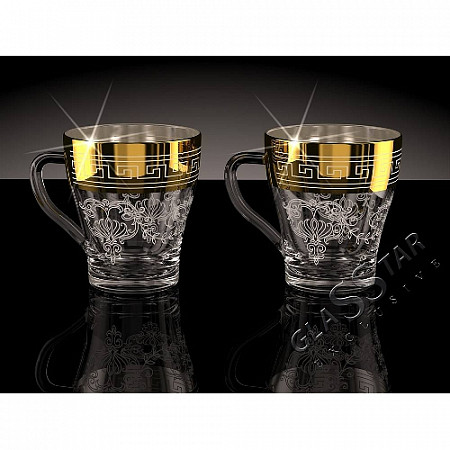 Набор кружек Glasstar Грация Барокко К1649-2