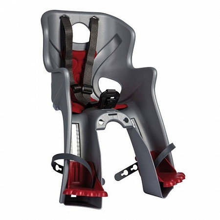 Детское велокресло переднее Bellelli Rabbit Multifix 01RBTM0002 grey