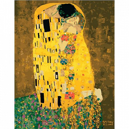 Картина по номерам Picasso Поцелуй Г. Климт PC5065044
