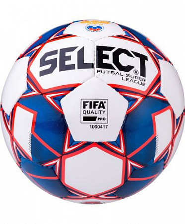 Мяч футзальный Select Super League 850718 №4 White/Blue/Red