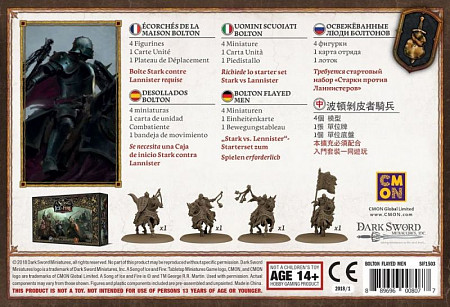 Настольная игра Hobby World Песнь Льда и Огня: Освежеванные люди Болтонов SIF1503