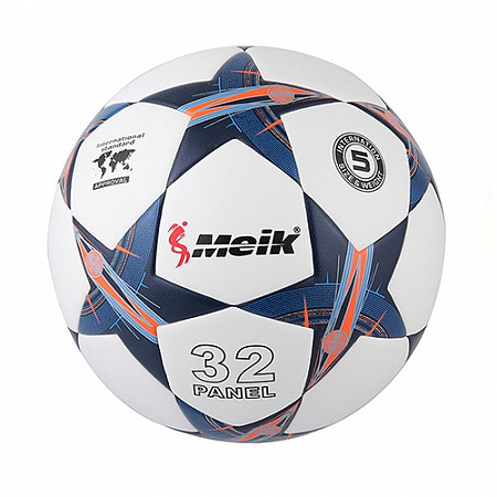Мяч футбольный Meik MK-098 blue/white