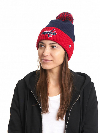 Шапка Atributika&Club NHL Washington Capitals 59276 navy/red