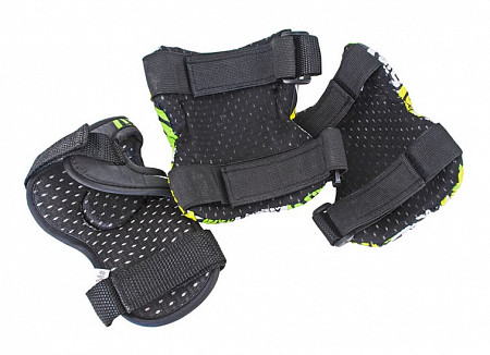 Комплект защиты для роликовых коньков Tempish Fid Kids, black green