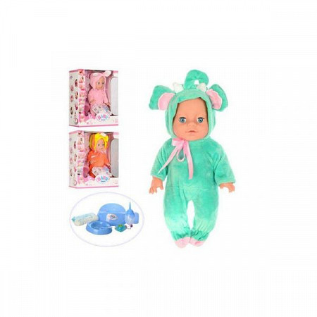 Кукла PlaySmart Пупс YL1712P blue