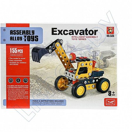 Конструктор UniToys Экскаватор (535)