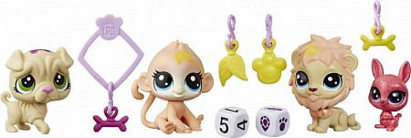 Набор фигурок Littlest Pet Shop Петы с предсказанием (E7258)