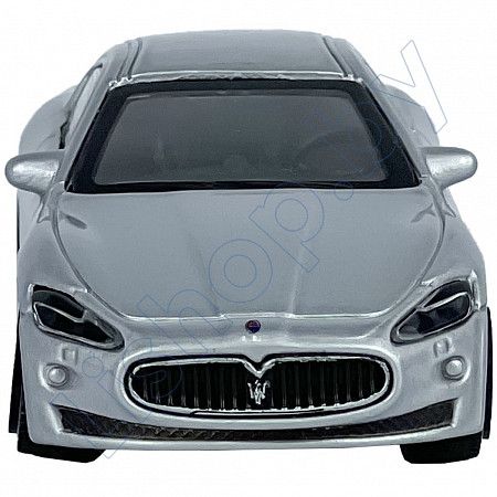 Машинка Bburago 1:43 Maserati GranTurismo 2008 (18-30000/18-30186) silver