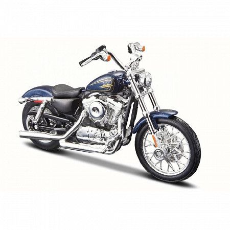 Масштабная модель мотоцикла Maisto 1:18 Harley Davidson 2012 XL 1200V Seventy-Two (31360) blue