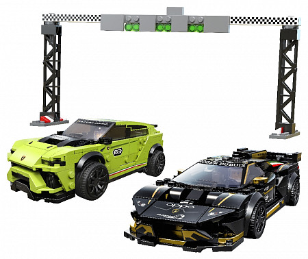 Конструктор LEGO Lamborghini Urus ST-X & Lamborghini Huracán Super Trofeo EVO 76899