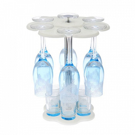 На картинке изображен Мини-бар Декостек Лиана 1502 - НГ blue Мини-бар Декостек Лиана 1502 - НГ blue