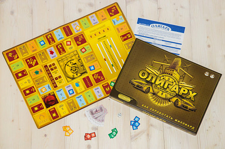 Настольно-печатная игра Blossom Олигарх 0300104RU