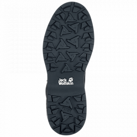 На картинке изображен Ботинки женские Jack Wolfskin Jack Ride Texapore Mid W dark blue / black Ботинки женские Jack Wolfskin Jack Ride Texapore Mid W dark blue / black