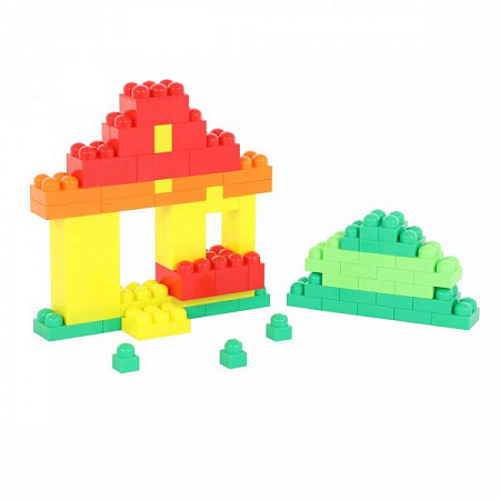 Конструктор Полесье Великан 198 элементов в мешке 7727