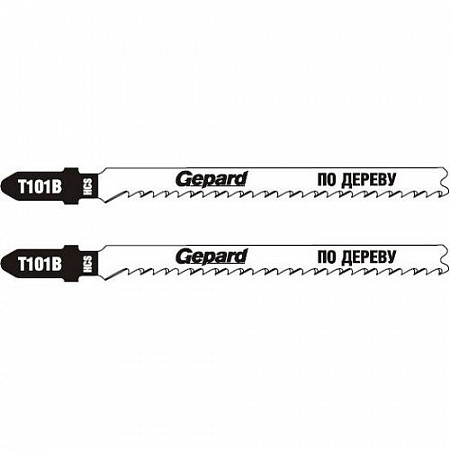 Пилка лобзиковая по дереву Gepard (2 штуки) GP0625-08