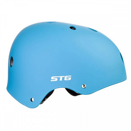 Шлем STG MTV12 blue с фикс застежкой