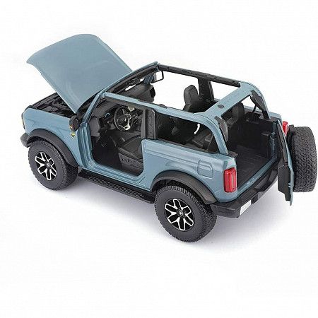 Машинка Maisto 1:18 2021 Ford Bronco Badlands (31457) grey