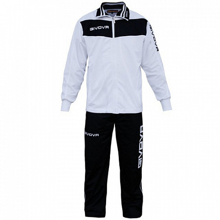 Спортивный костюм Givova Tuta Vela TR019 white/black