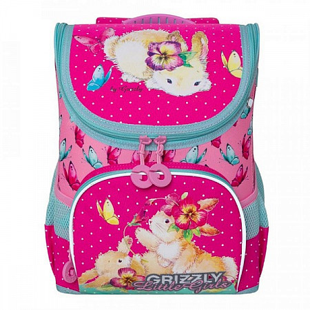 Рюкзак школьный GRIZZLY RA-981-1 /1 fuchsia/pink