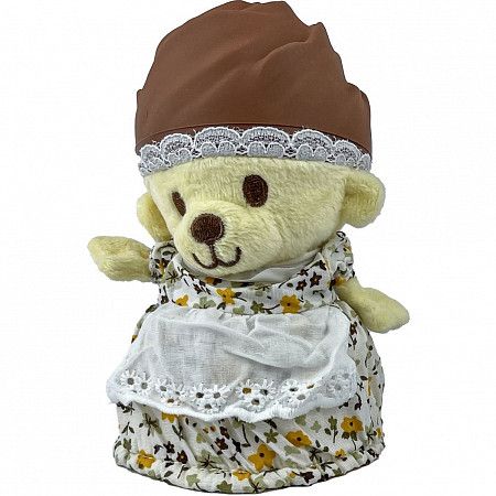 Плюшевый Мишка в ароматном кексе Premium Toys шоколадный бисквит (1610033) yellow