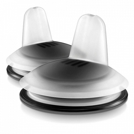 На картинке изображен Носик для чашки-непроливайки Philips Avent 6+ мес 2 шт SCF252/01 black Носик для чашки-непроливайки Philips Avent 6+ мес 2 шт SCF252/01 black