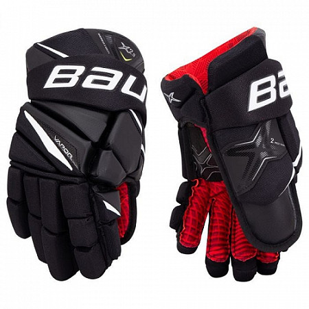 Перчатки хоккейные Bauer Vapor X2.9 S20 JR black/red